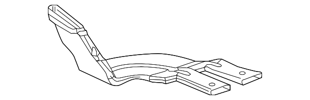 22904192 Деталь REAR DUCT, RIGHT