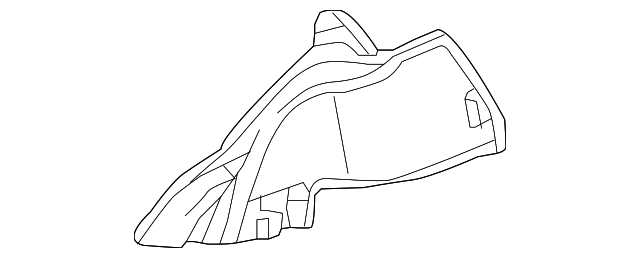 22904199 Деталь FLOOR DUCT, LEFT