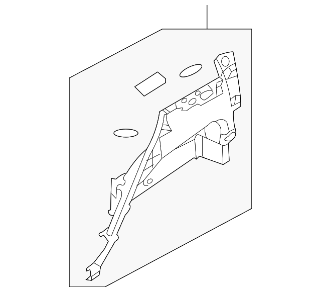 85730-1D551RU LOWER QTR TRIM, LEFT