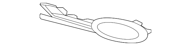 71113-TK8-A60 Деталь GARNISH, R. FOGLIGHT COVER