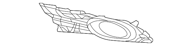 71108-TK8-A60 Деталь COVER, L. FOGLIGHT