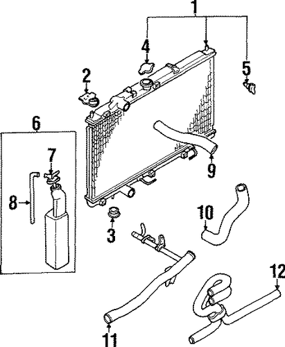Mirage RADIATOR & COMPONENTS 2