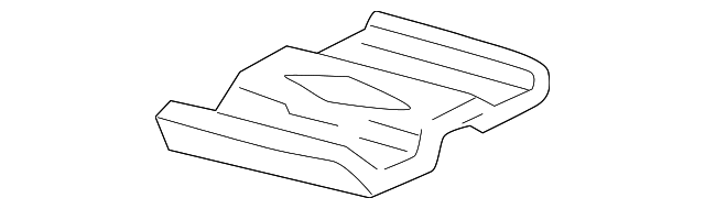 F65Z5798AA Деталь U-BOLT PLATE, RIGHT