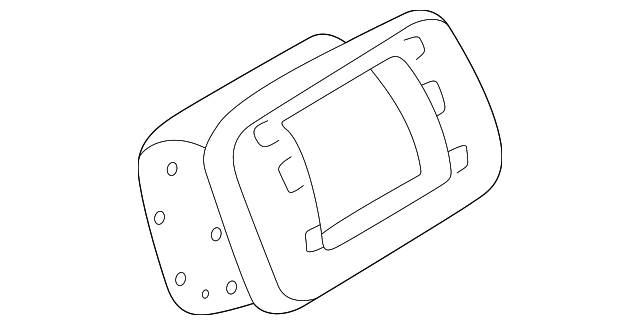 25713539 Деталь DISPLAY UNIT