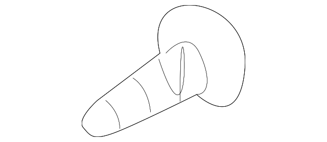 0854340812 Деталь GRILLE ASSY SCREW