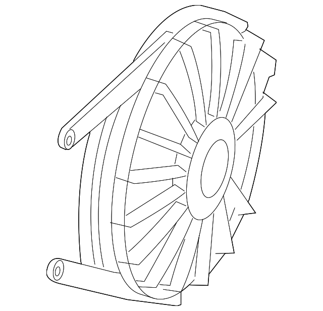 55056642AD Деталь FAN ASSY