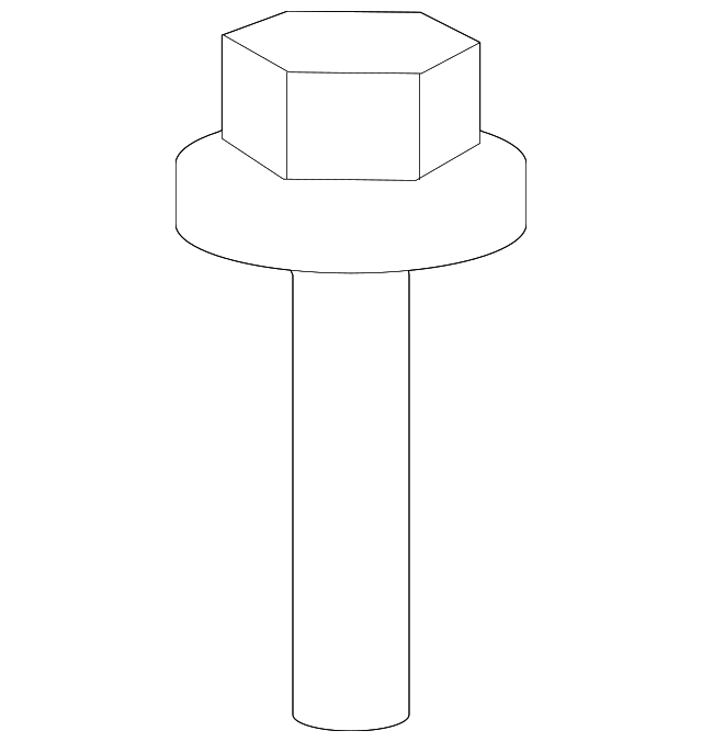 68013727AA Деталь SHOCK BOLT, RIGHT