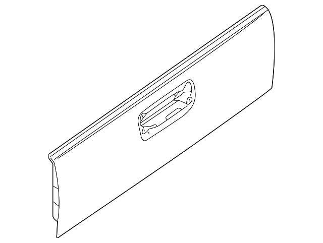 6770082Z30 Деталь TAIL GATE