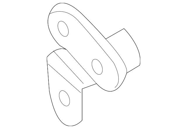 6961082Z00 Деталь HINGE, LEFT