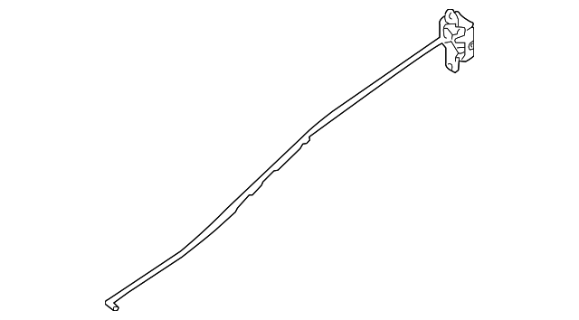 8256082Z00 Деталь LATCH, LEFT