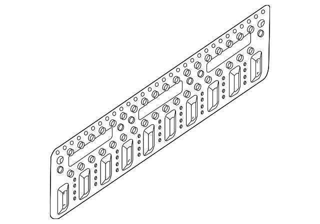 8377082Z30 Деталь TAIL GATE TRIM