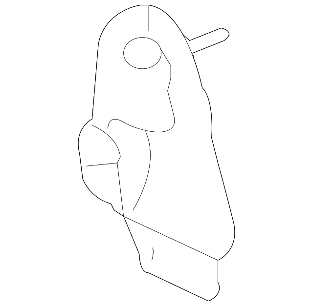 58324-06020 Деталь BUMPER BRACKET, LEFT