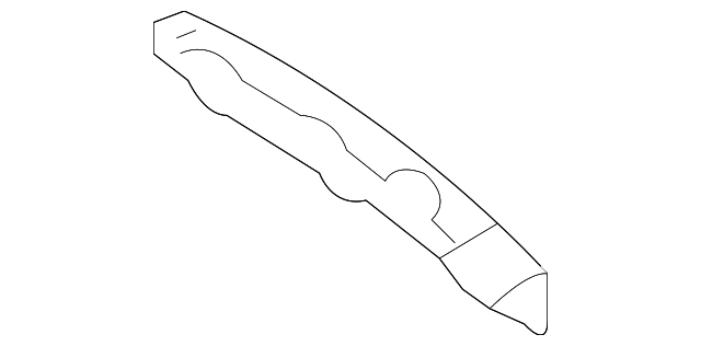 58386-06010 Деталь REAR BODY PANEL BRACKET, LEFT
