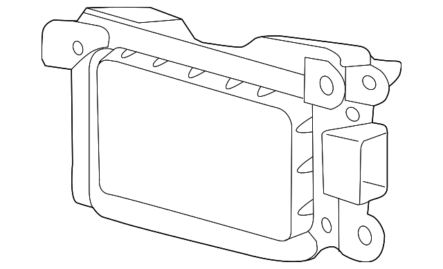 95821-3T500 Деталь BLIND SPOT RADAR, RIGHT