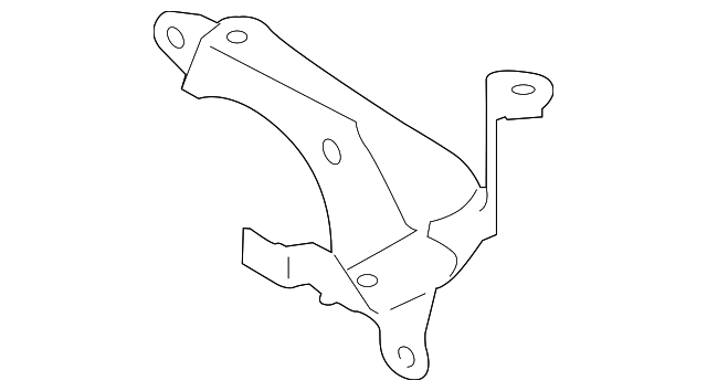 17137581923 Деталь EXPANSION TANK MOUNT BRACKET