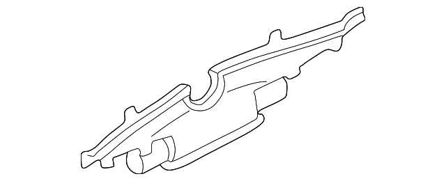 97350-2D000 Деталь DEFROSTER DUCT