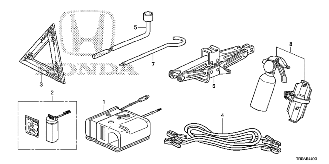 CIVIC SEDAN TOOLS - JACK