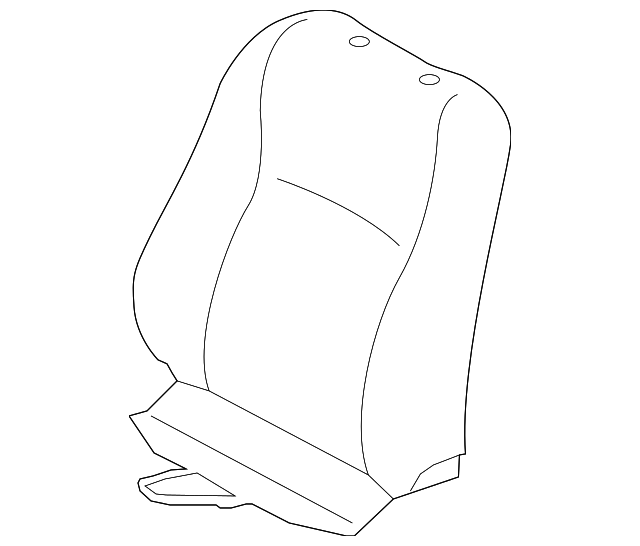 71073-52N20-B2 Деталь SEAT BACK COVER