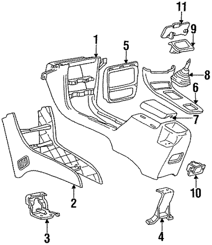 Cavalier FLOOR CONSOLE