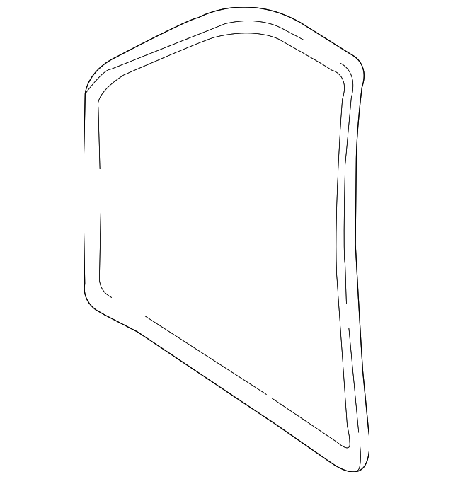 22612750 Деталь DOOR W'STRIP, RIGHT