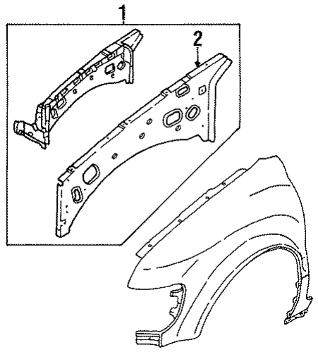 Sportage STRUCTURAL COMPONENTS & RAILS