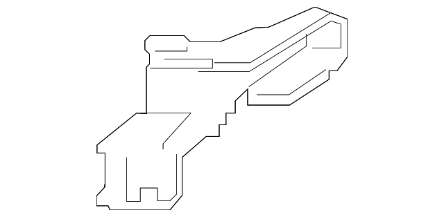 68266832AA Деталь HEADLAMP ASSY BRACKET, RIGHT