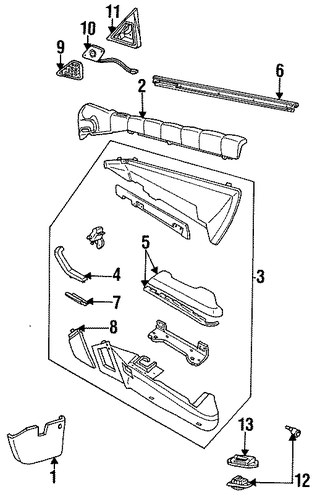 Allante INTERIOR TRIM 2