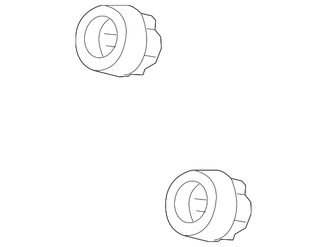 79603-T1W-A41ZB Деталь KNOB SET, DIAL *NH892L* (MIRROR BLACK)