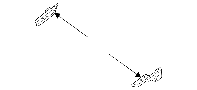 0K53A-52410 Деталь HINGE, RIGHT