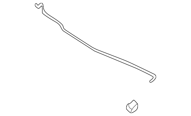 0K53A-56650 Деталь SUPPORT ROD