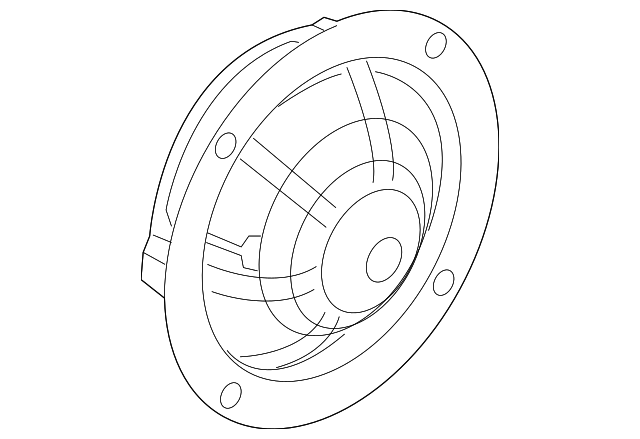 96330-2V000 Деталь FRONT DR SPEAKER, LEFT
