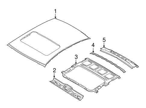 Forte Koup ROOF & COMPONENTS