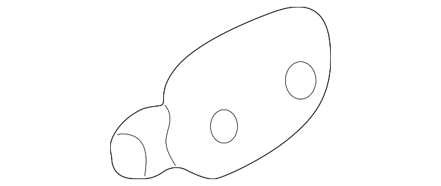 85779-2C000-LK Деталь SEAT BELT GUIDE, RIGHT