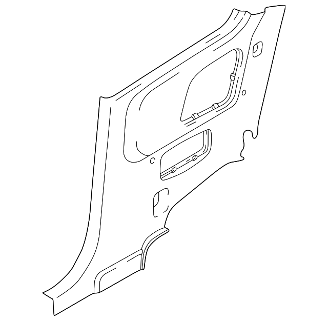 85520-2C000-LK Деталь LOWER QTR TRIM