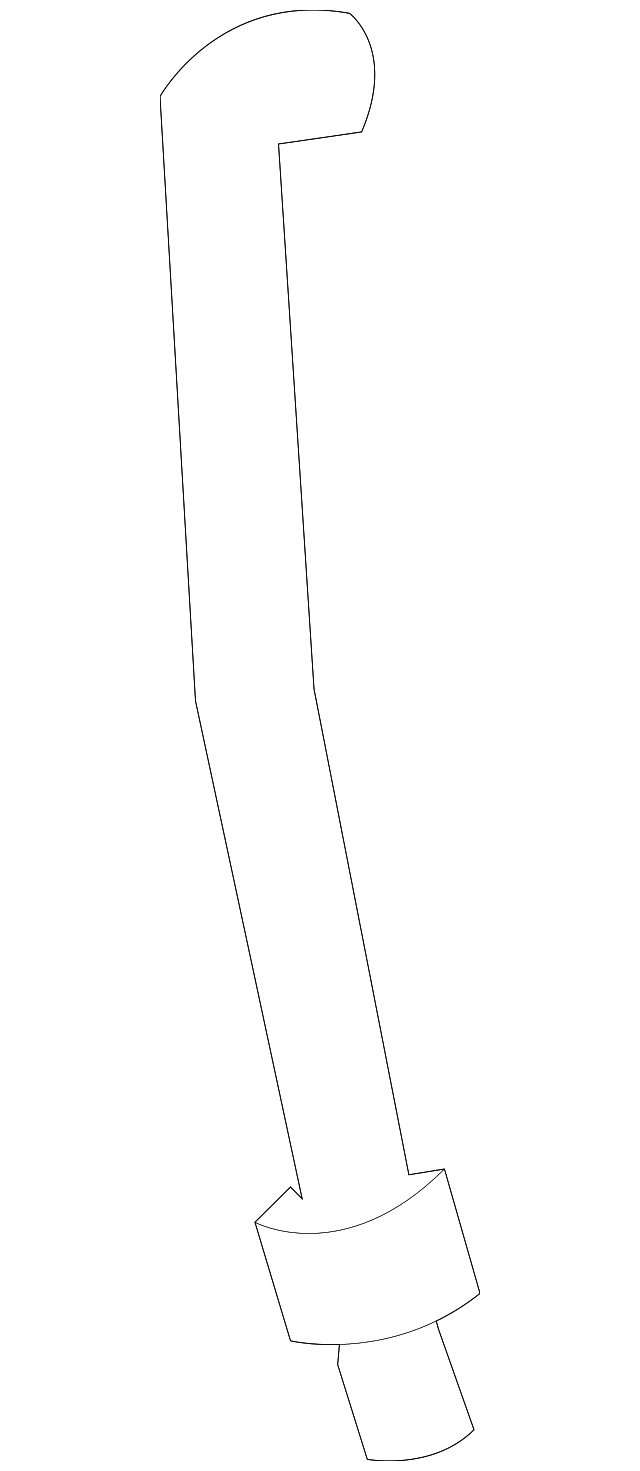 15721578 HANDLE, OUTSIDE ROD, RIGHT