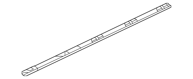 23111236 Деталь RETAINING STRIP, RIGHT