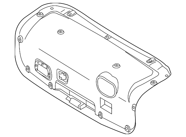 81750-2G500VA Деталь TRUNK LID TRIM