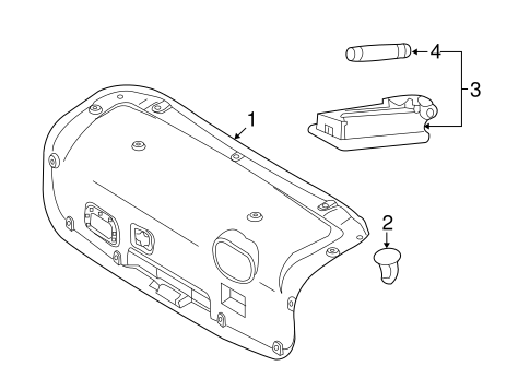 Optima INTERIOR TRIM - TRUNK