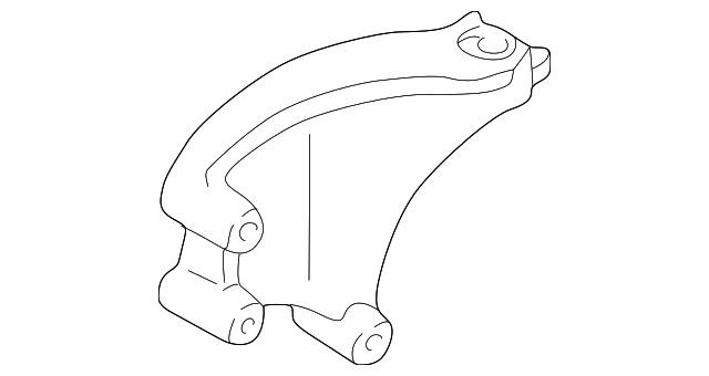 T006-39-011 Деталь REAR MOUNT BRKT
