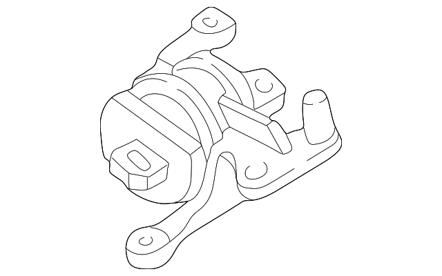 T006-39-070 Деталь SIDE MOUNT, LEFT
