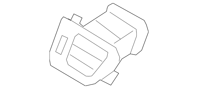 97480-A5000-RDR Деталь AIR OUTLET, LEFT