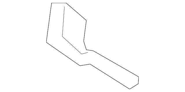 53336-24021 Деталь SUPPORT STRUT BRACKET, RIGHT