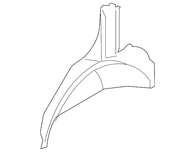 G6751-1FAMA Деталь INNER WHEELHOUSE, LEFT