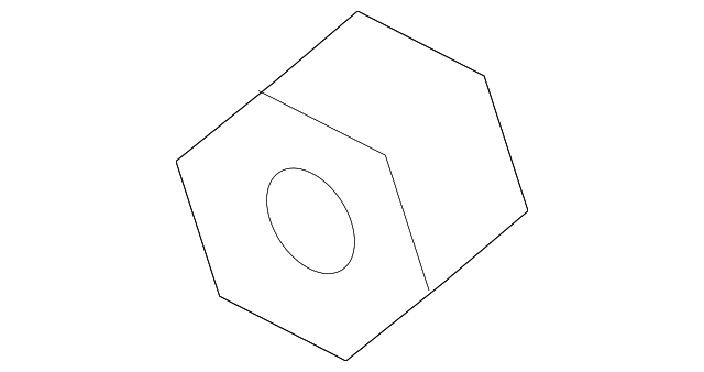 4631486Z00 Деталь RR LATERAL ARM NUT, RIGHT