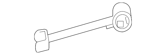 4620186Z00 Деталь TRAILING ARM, RIGHT