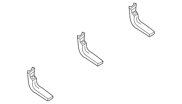 96124-ZC30A Деталь RUNNING BOARD BRACKET, RIGHT