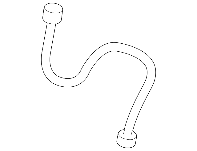 8T4Z-2078-A Деталь BRAKE HOSE, LEFT