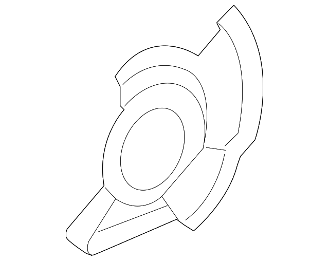 7T4Z-2K005-B Деталь SPLASH SHIELD, LEFT
