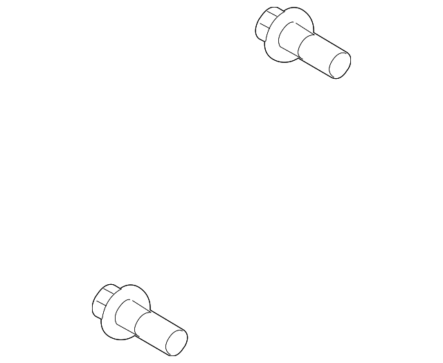 7T4Z-2248-AA Деталь CALIPER SUPPORT BOLT, LEFT