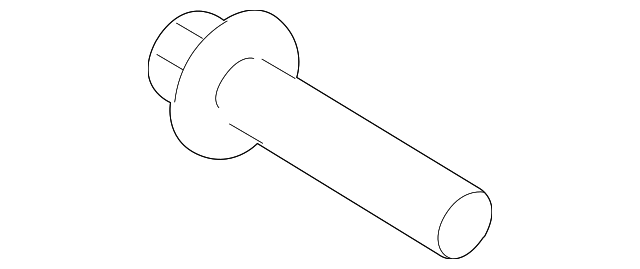 7T4Z-1107-B Деталь WHEEL STUD, LEFT